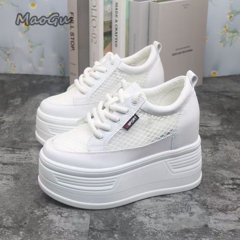 Women'S Shoes Com - Tenis De Mujer Sepatu Platform Jaring
