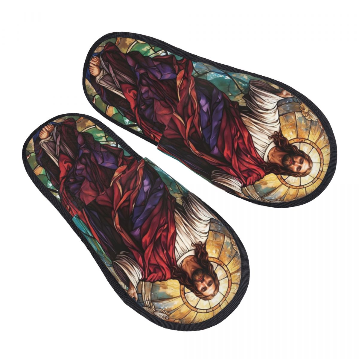 Fluffy Fur Slipper - Sendal Rumah Lord Jesus Christ, Nyaman
