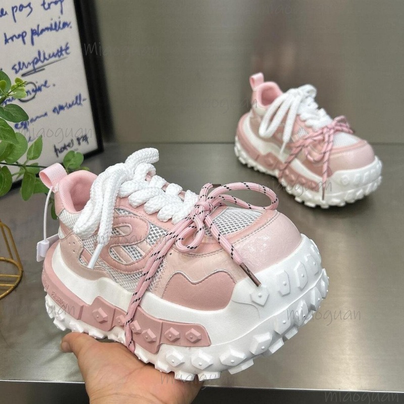 Women'S Shoes Com - Sepatu Sneakers Platform Chunky Wanita, Bahan