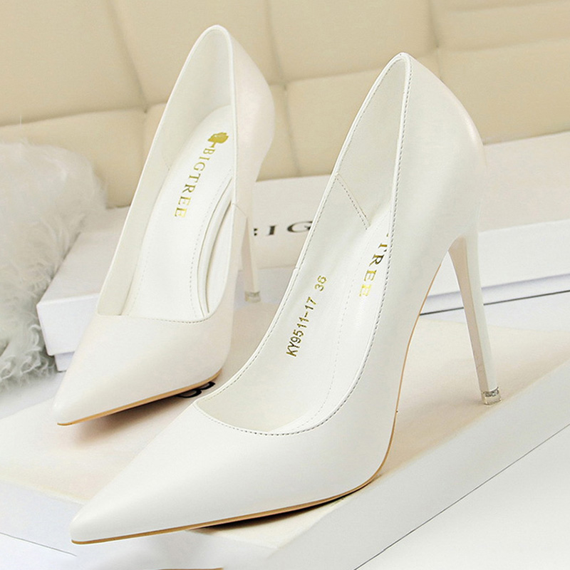 Women Shoes Zara - Sepatu BIGTREE Wanita Pumps Fashion High