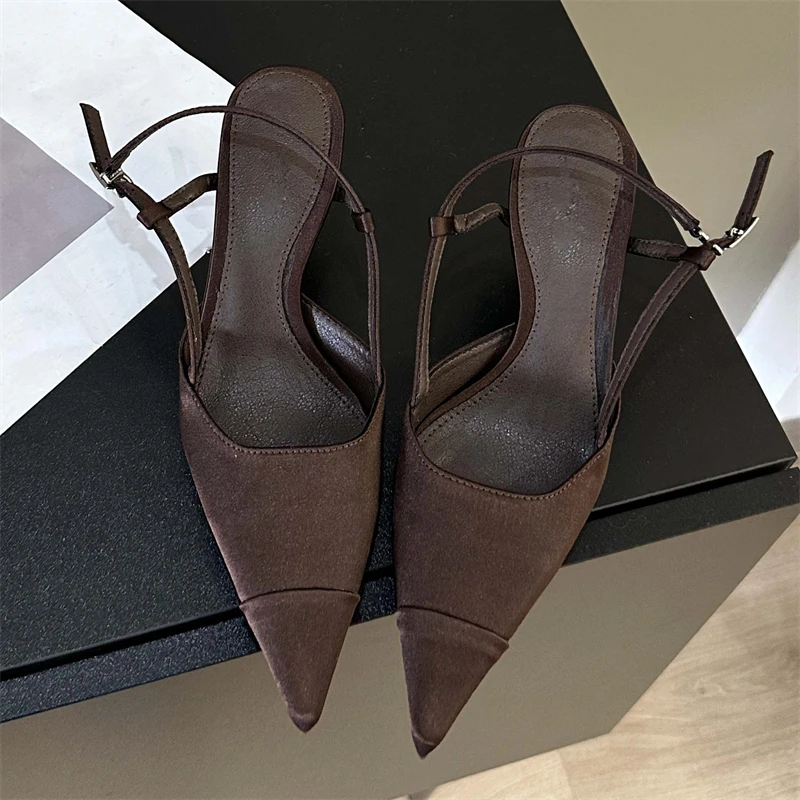 Women Shoes Zara - Eilyken sandal wanita tali gesper Satin