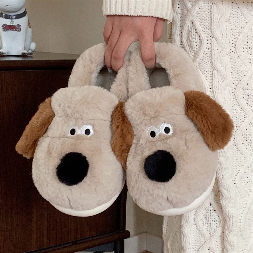 Fluffy Fur Slipper - Size36-45 Sandal Anjing Hug Anak Perempuan