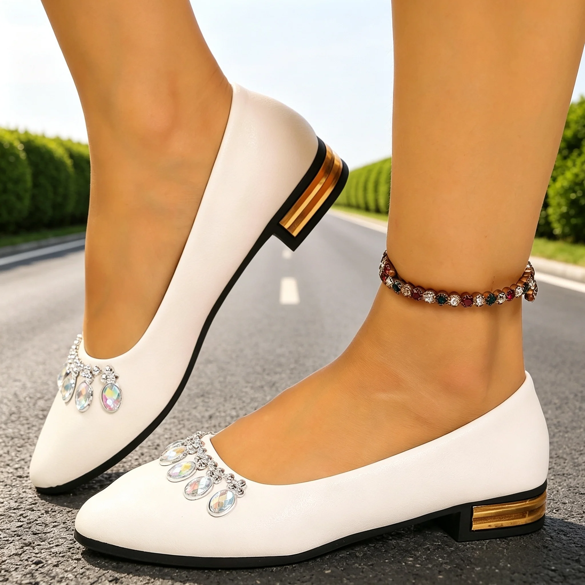 Pointed Toe Flat - Sepatu Balet Wanita Model Pointed Toe,