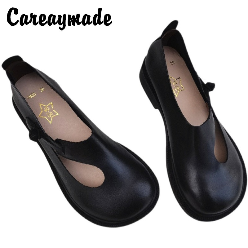 Women'S Shoes - Careaymade-Sepatu Besar Kulit Asli Sepatu Wanita