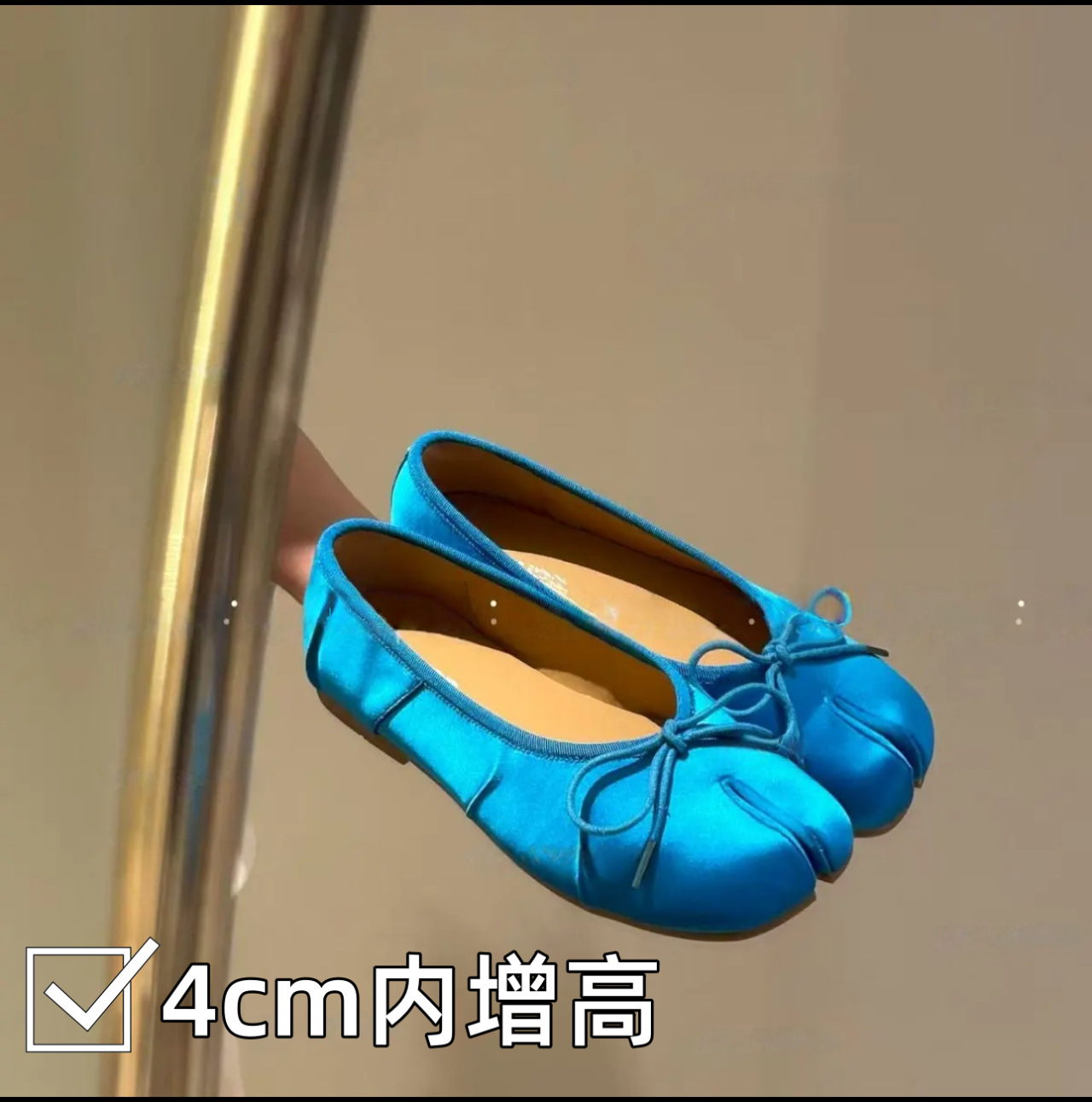 Women Shoes Must Have - Sepatu Flat Wanita Satin Mengkilap Model