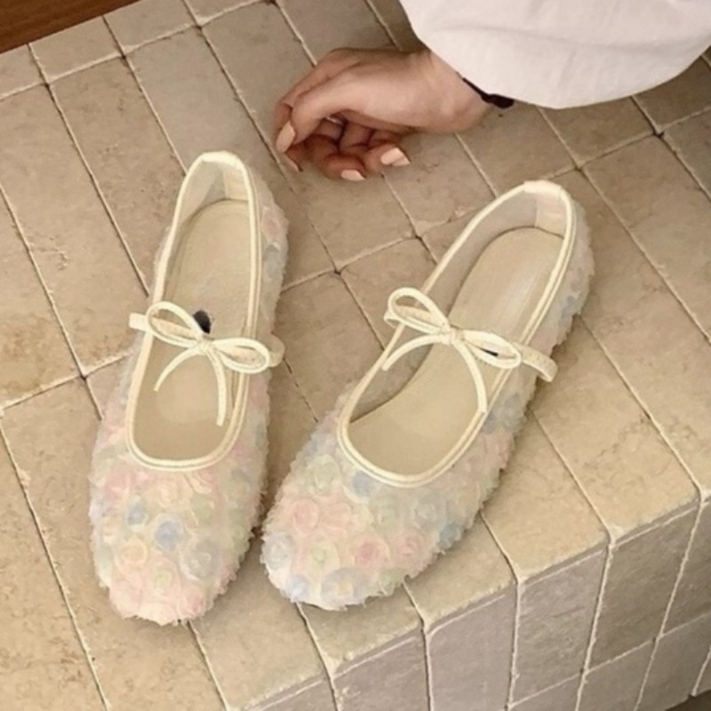Women'S Shoes - Sepatu Mary Jane Jala Mawar Cina