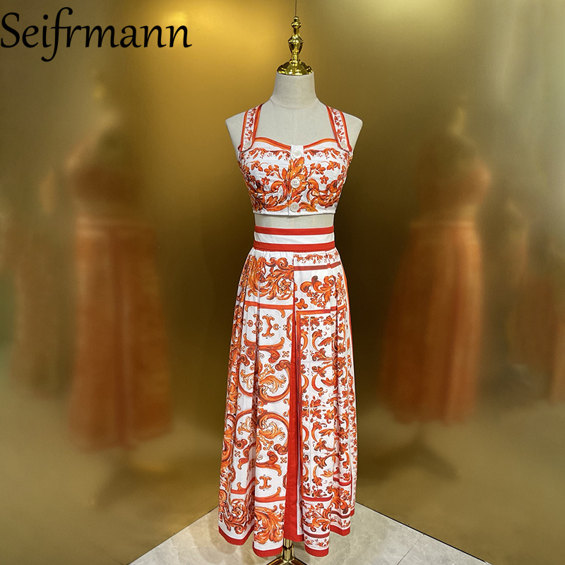 Women Shoes Zipper - Seifrmann Setelan rok pinggang tinggi tanpa