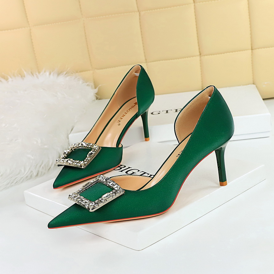 Sepatu BIGTREE Wanita Hak 7 Cm - Women Shoes Size 7 ulasan dan harga