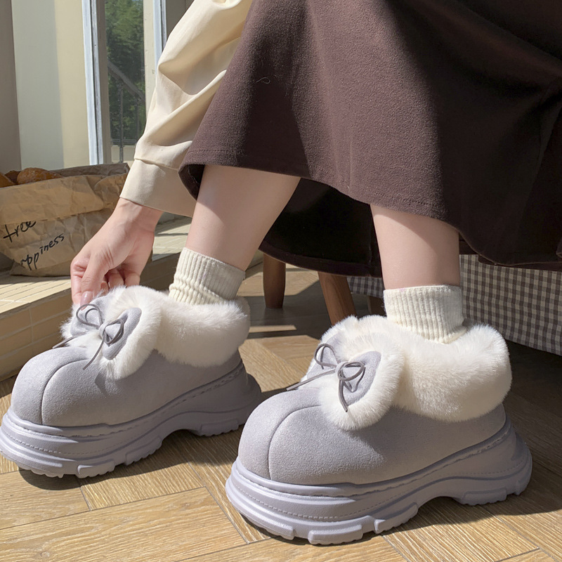 Sepatu Rumah Bulu Imitasi Hang - Fluffy Fur Slipper ulasan dan harga
