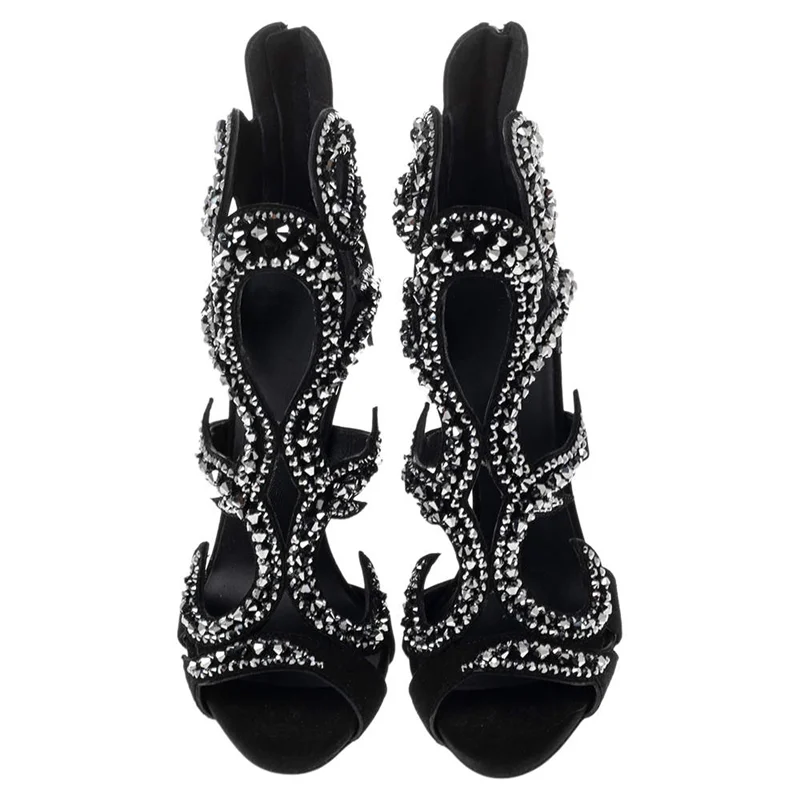 Sandal Stiletto Warna Campuran - Women Shoes Zipper ulasan dan harga