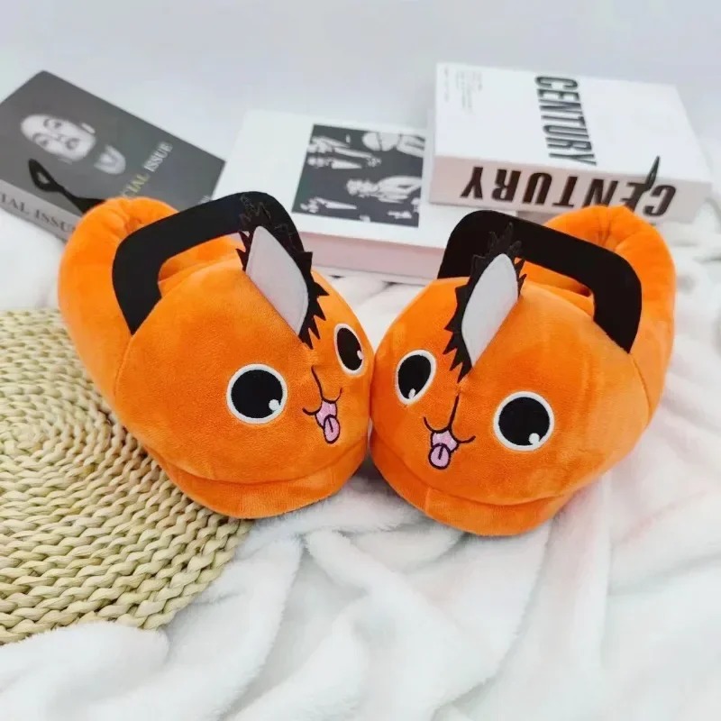 Sandal Rumah Anime Chainsaw Ma - Fluffy Fur Slipper ulasan dan harga