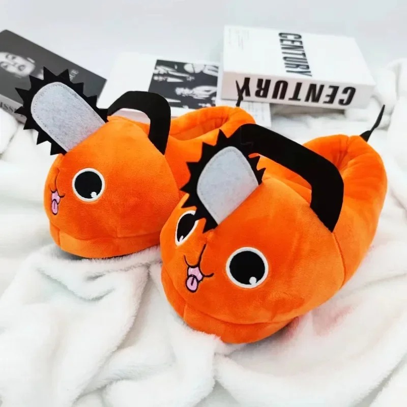 Sandal Rumah Anime Chainsaw Ma - Fluffy Fur Slipper ulasan dan harga