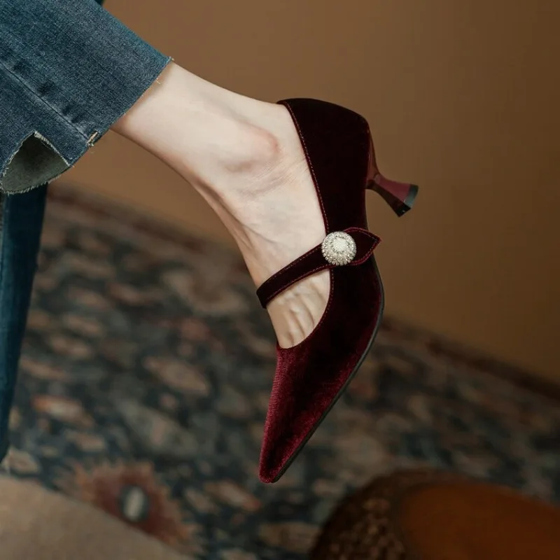 Sepatu Mary Jane Wanita Vintag - Women'S Shoes ulasan dan harga