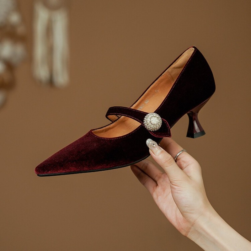 Sepatu Mary Jane Wanita Vintag - Women'S Shoes ulasan dan harga