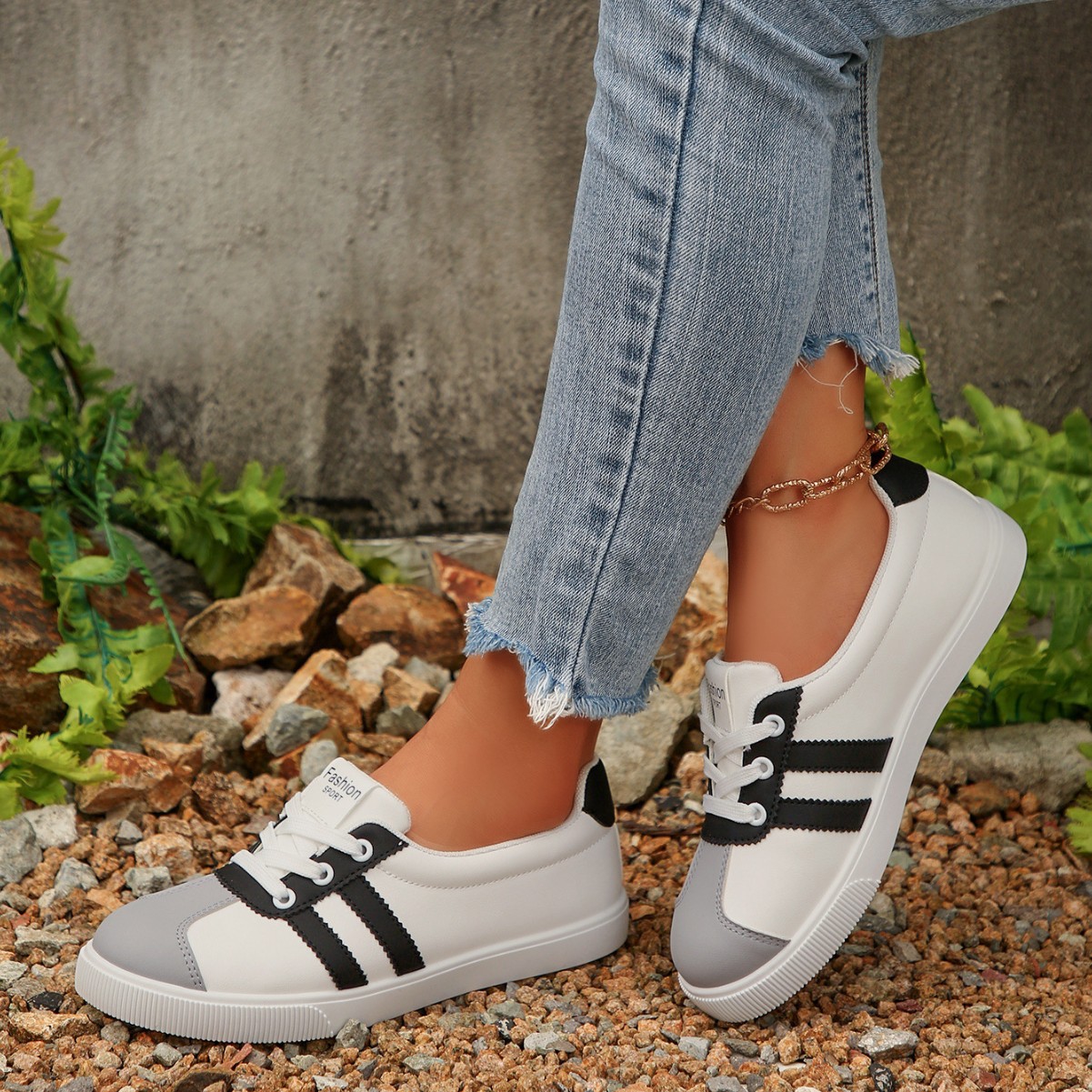 Sepatu Sneakers Wanita Gaya Ko - Women Shoes Store ulasan dan harga