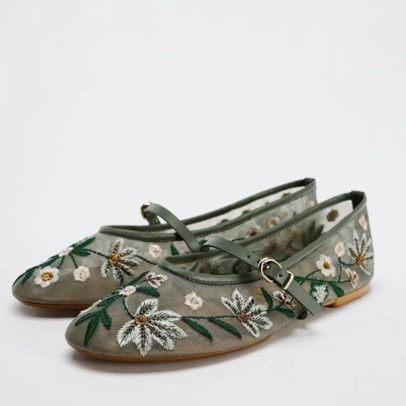 Sepatu Wanita Baru Musim Gugur - Pointed Toe Flat ulasan dan harga