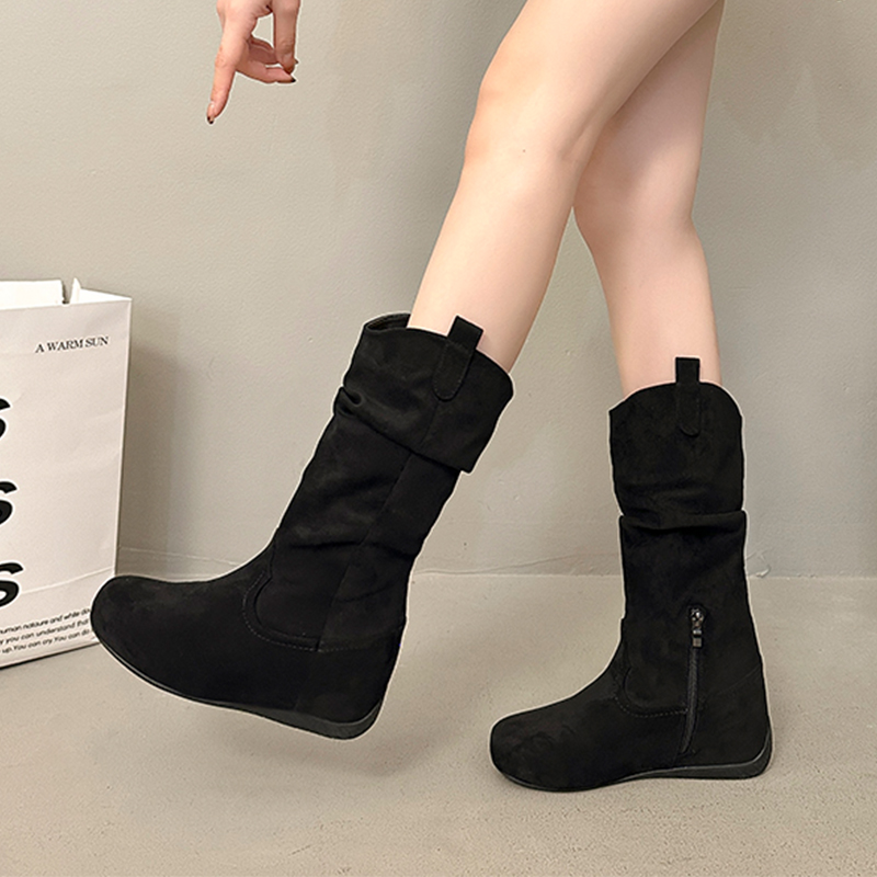 Sepatu Boots Wanita Setengah B - Women Shoes Size 7 ulasan dan harga