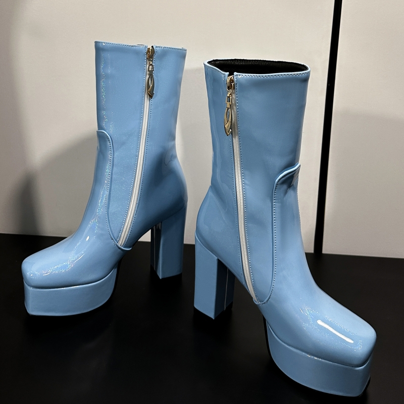 Platform tren sepatu bot pende - Women Shoes Size 7 ulasan dan harga