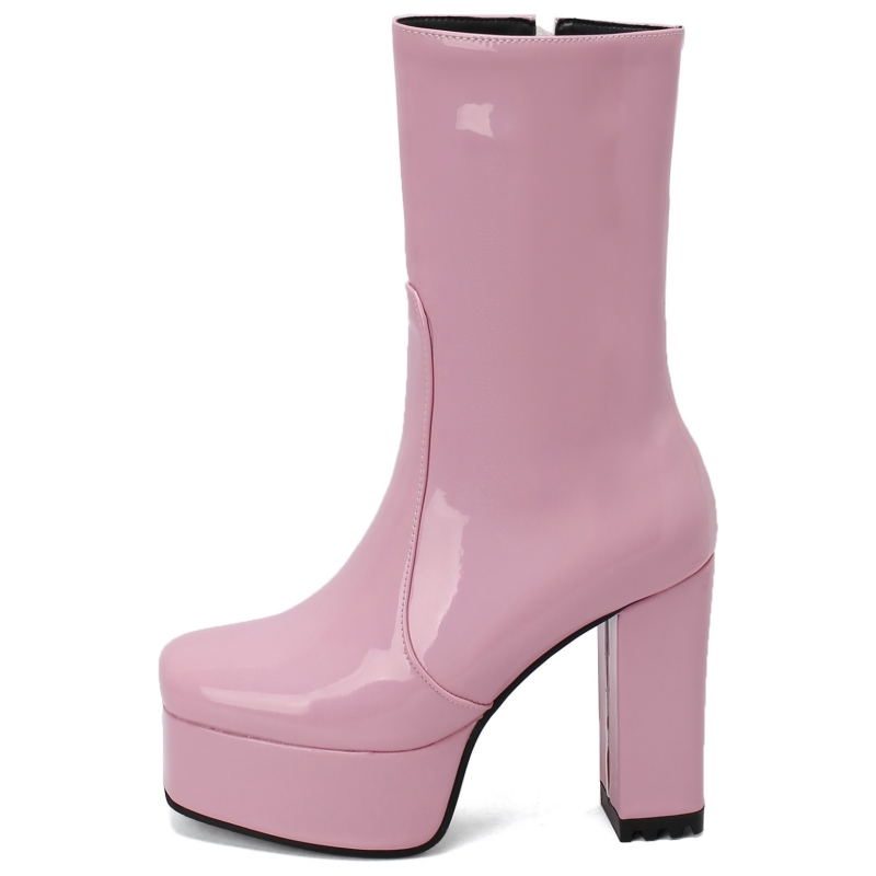 Platform tren sepatu bot pende - Women Shoes Size 7 ulasan dan harga