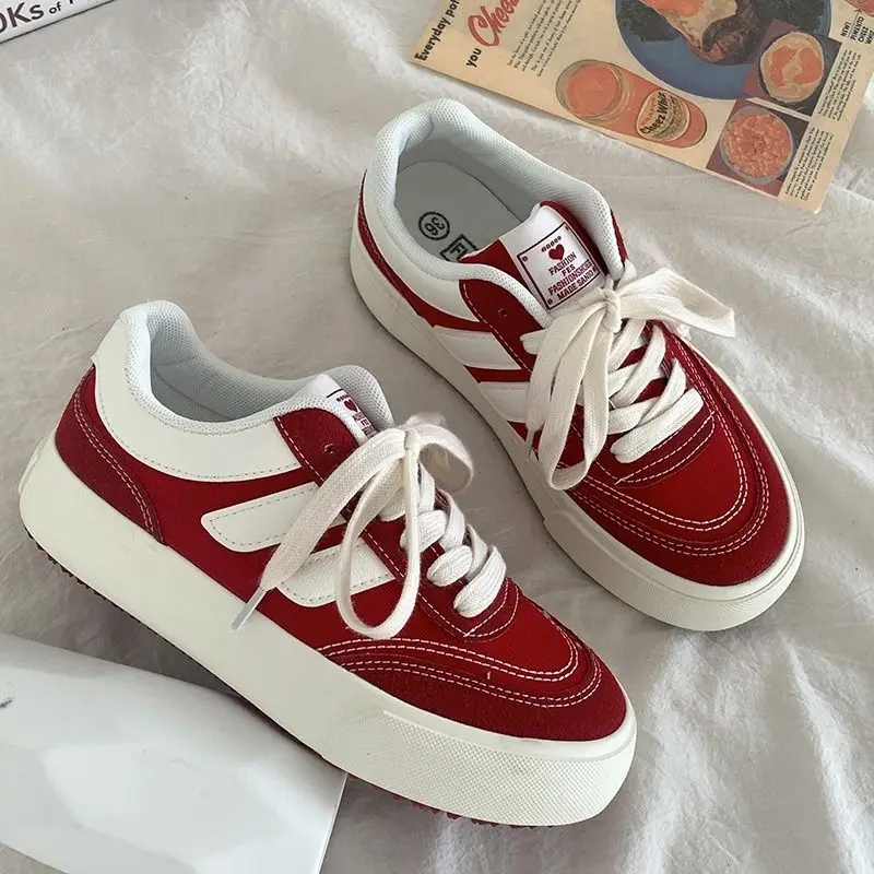 Sepatu vulkanisir wanita merah - Women Shoes Vans ulasan dan harga