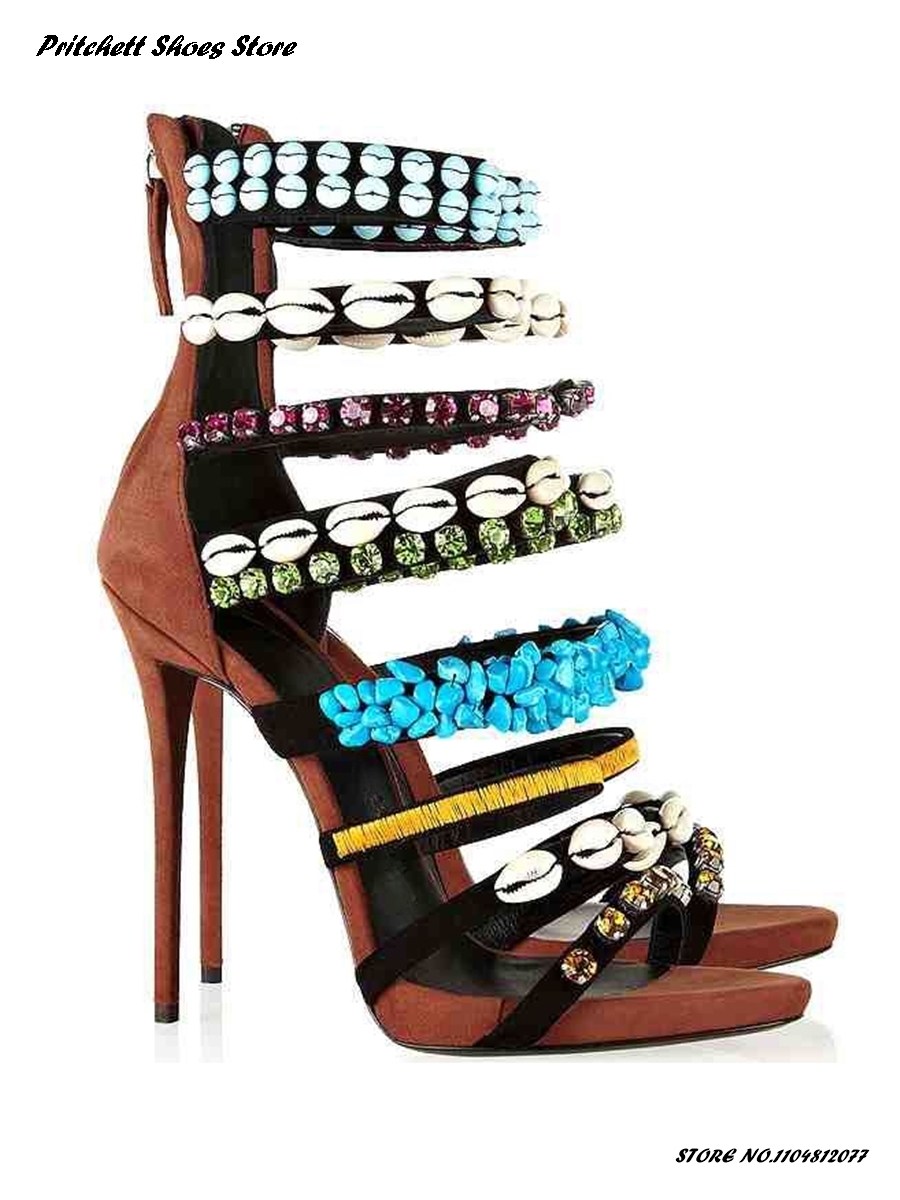 Sandal Modern Wanita dengan Hi - Women Shoes Zipper ulasan dan harga