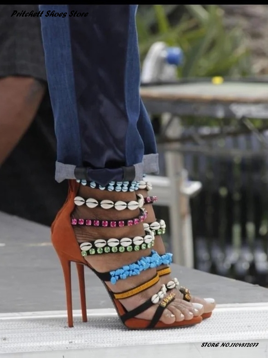 Sandal Modern Wanita dengan Hi - Women Shoes Zipper ulasan dan harga