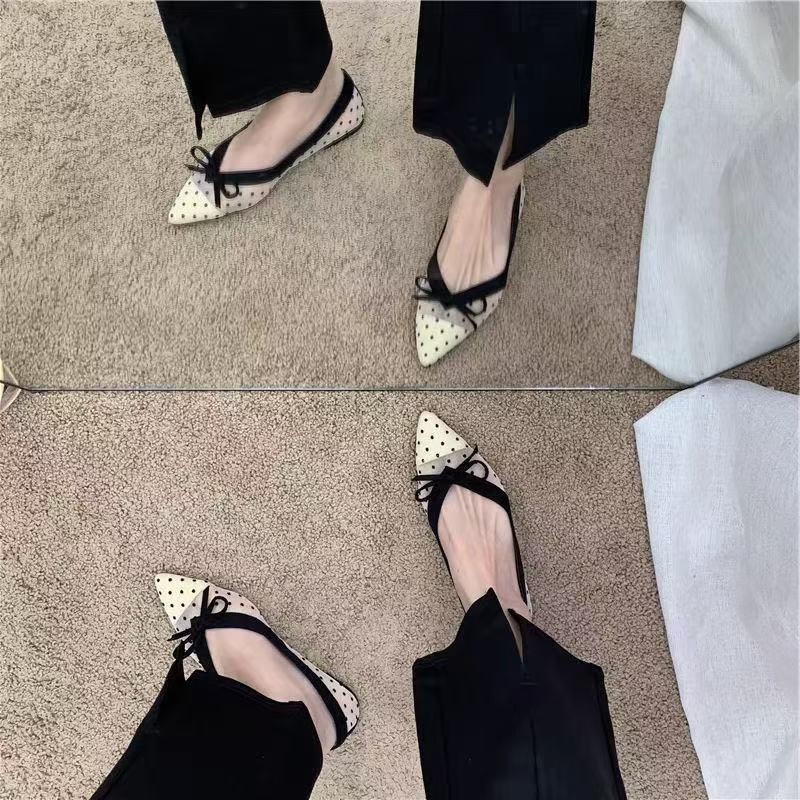 Sepatu Wanita Kasual Musim Pan - Pointed Toe Flat ulasan dan harga