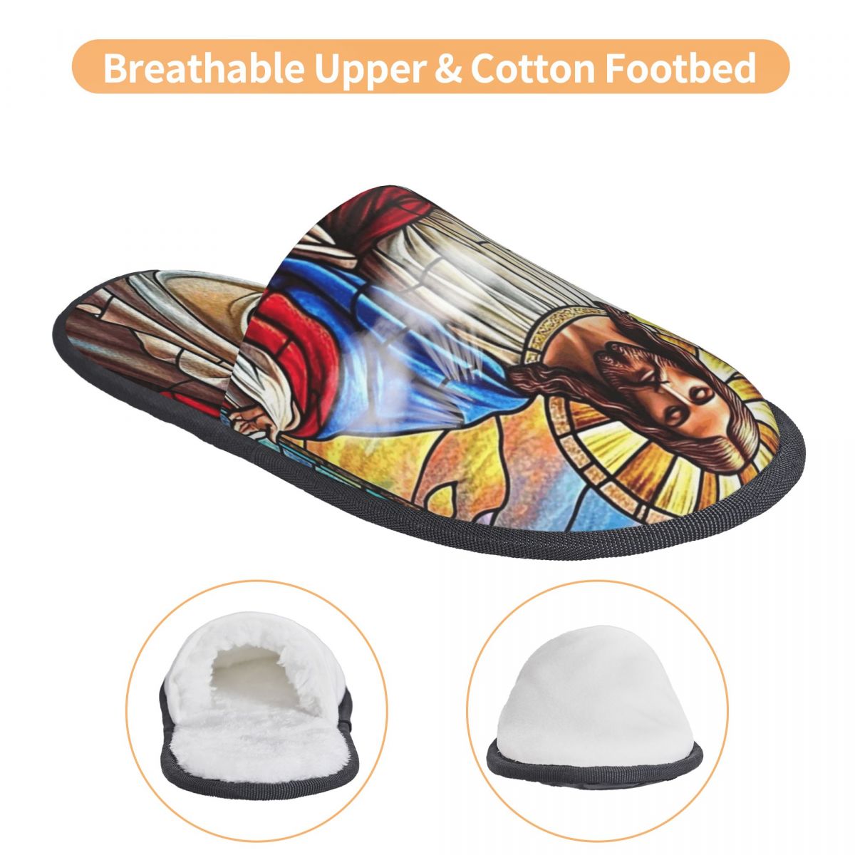 Sandal Rumah Yesus Kristus yan - Fluffy Fur Slipper ulasan dan harga