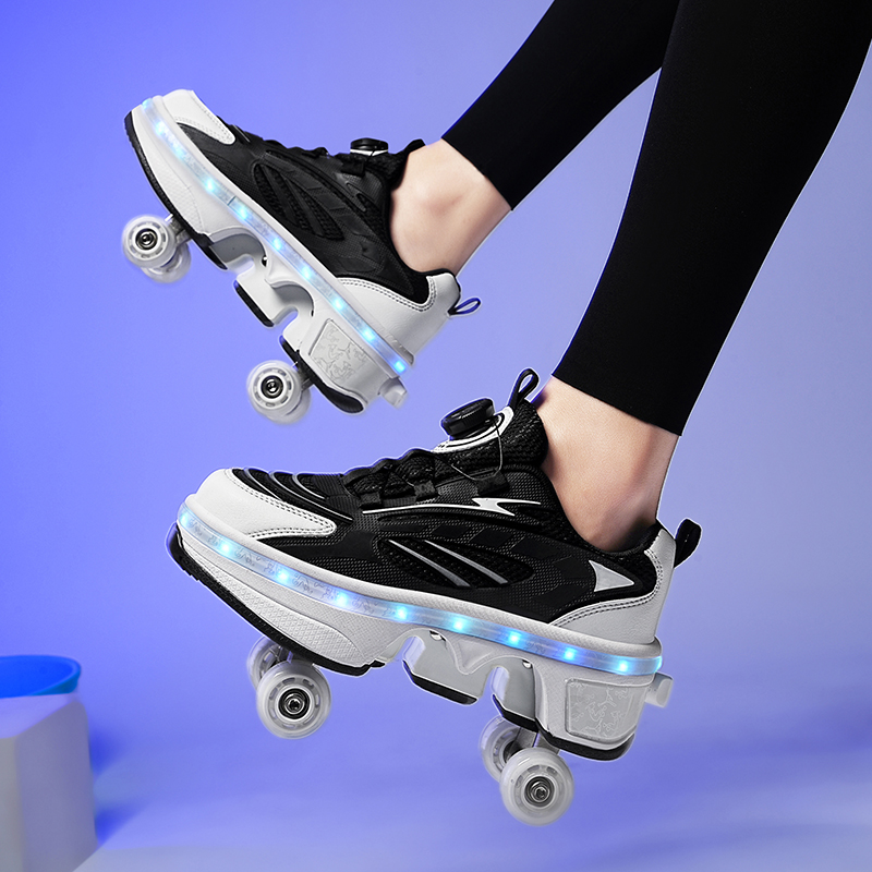 Sepatu roda seluncur empat bar - Women'S Shoes Professional ulasan dan harga