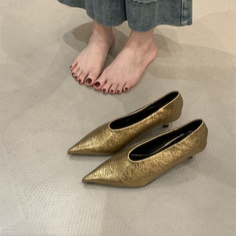 Sepatu Kerja Wanita Model Runc - Pointed Toe Flat ulasan dan harga