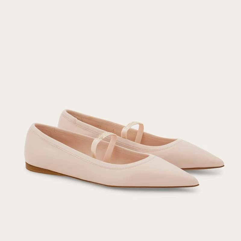 Sepatu Flat Balet Wanita Sepat - Ribbon Tie Heel ulasan dan harga