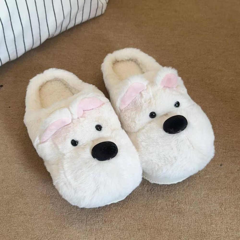 Sandal Bulu Anjing Musim Dingi - Fluffy Fur Slipper ulasan dan harga