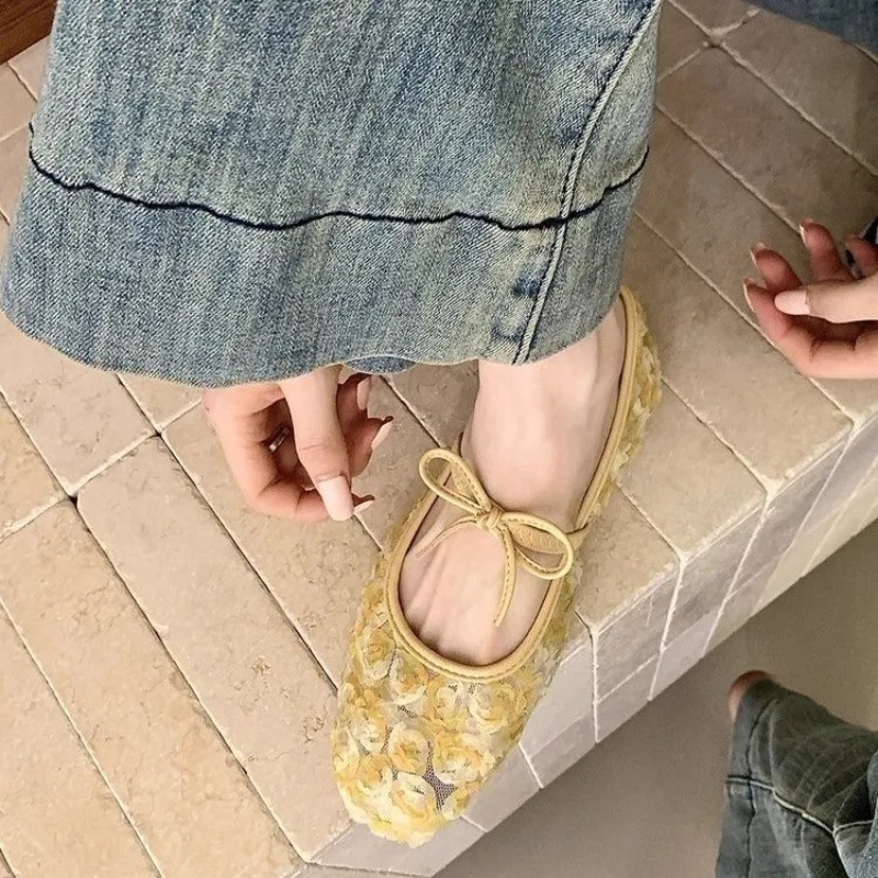 Sepatu Mary Jane Jala Mawar Ci - Women'S Shoes ulasan dan harga