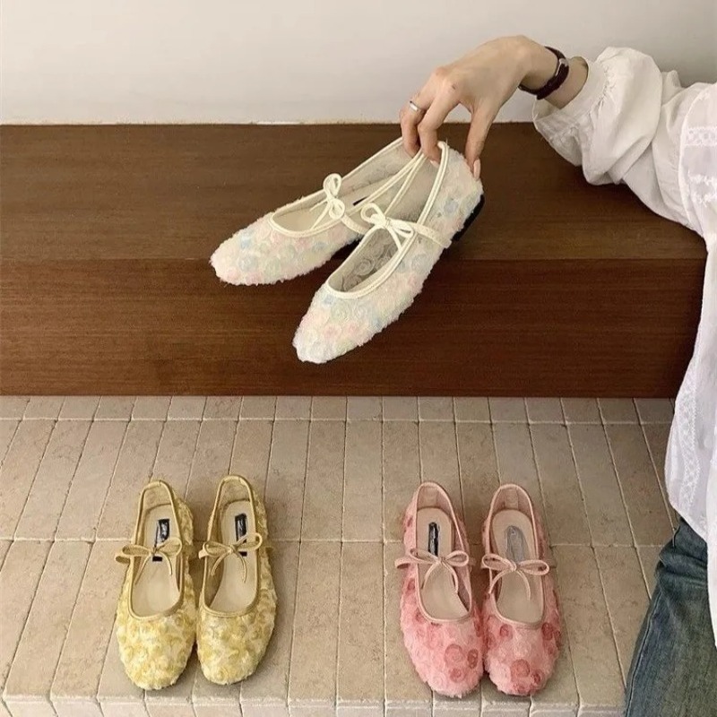 Sepatu Mary Jane Jala Mawar Ci - Women'S Shoes ulasan dan harga