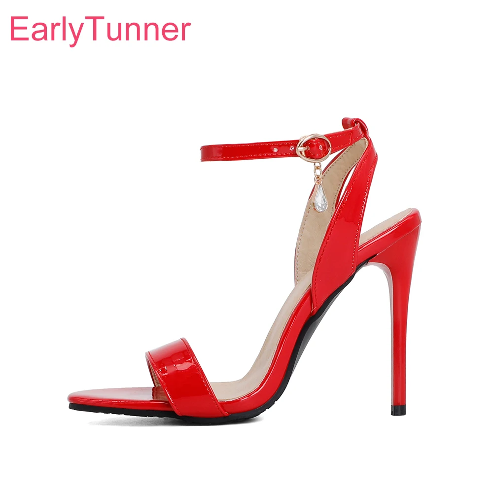 Sandal Wanita Hitam Merah Glam - Women Shoes Branded ulasan dan harga