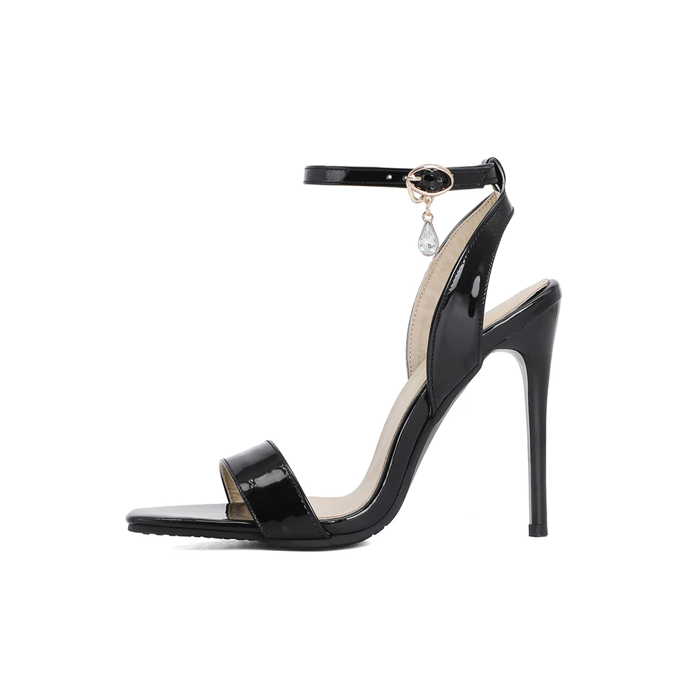 Sandal Wanita Hitam Merah Glam - Women Shoes Branded ulasan dan harga