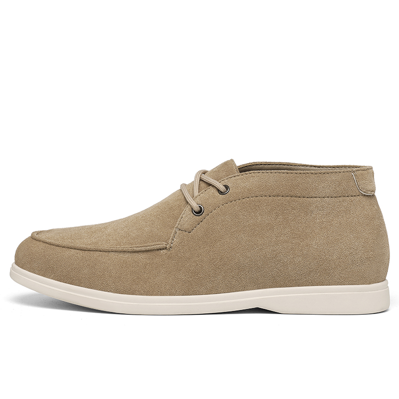 Sepatu Chukka Kulit Suede Gaya - Pointed Toe Flat ulasan dan harga