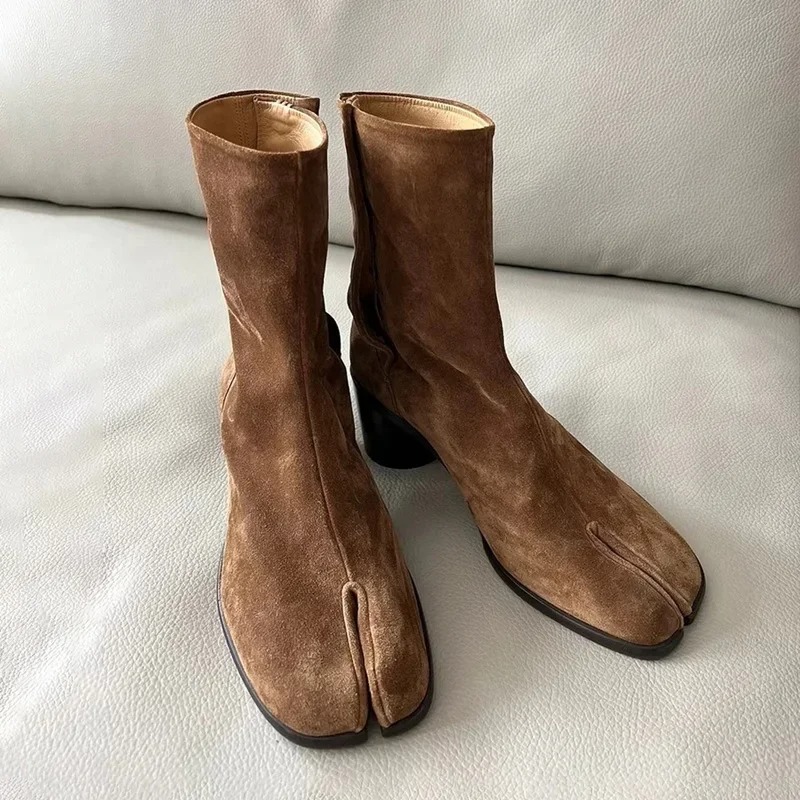 Sepatu Bot Wanita Tabi Kulit M - Women Shoes Luxury Brand ulasan dan harga