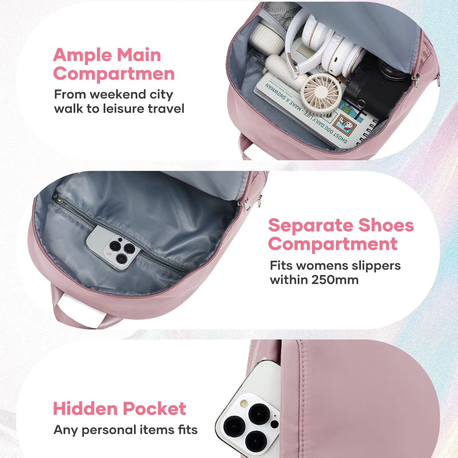 Tas Untuk Wanita, Ransel Olahr - Women Shoes Zipper ulasan dan harga