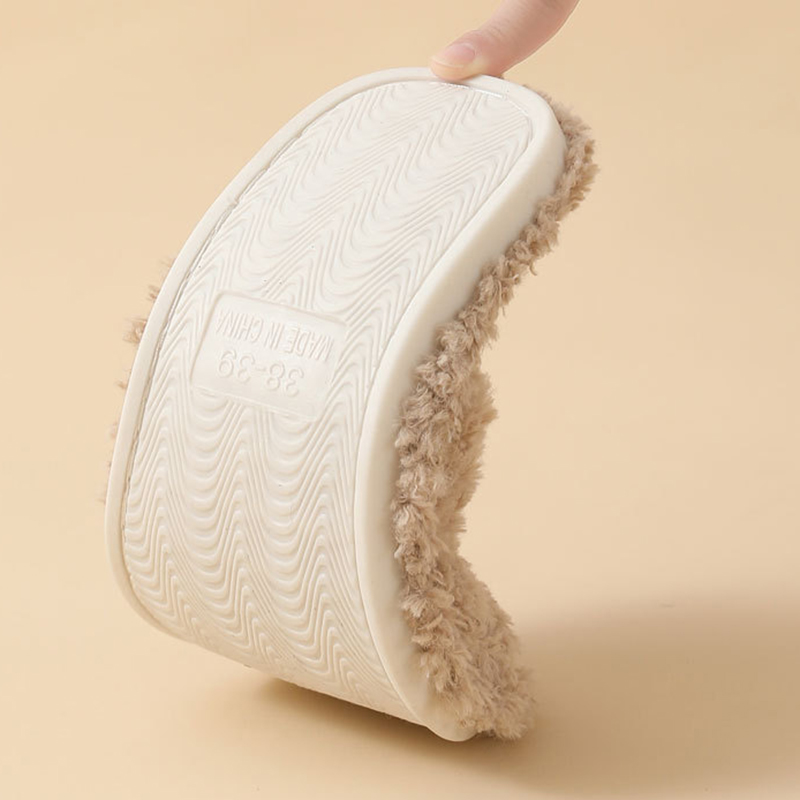 Sandal Rumah Wanita Musim Gugu - Fluffy Fur Slipper ulasan dan harga