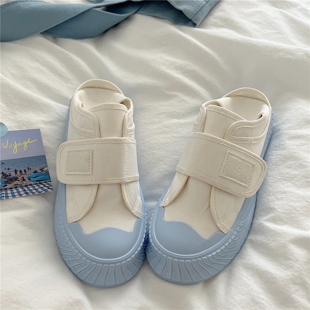 Sepatu Sneakers Putih Berbahan - Women Shoes Must Have ulasan dan harga