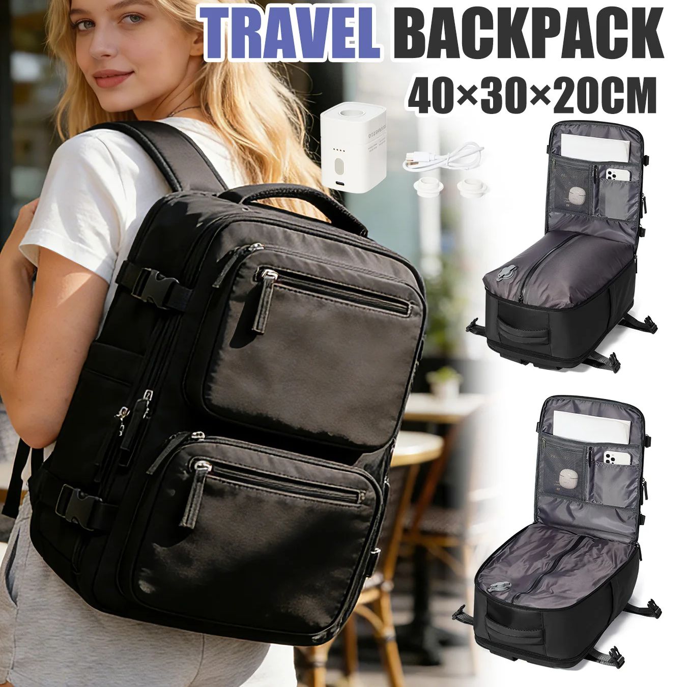Ransel Wanita Ransel Vakum den - Women Shoes Zipper ulasan dan harga