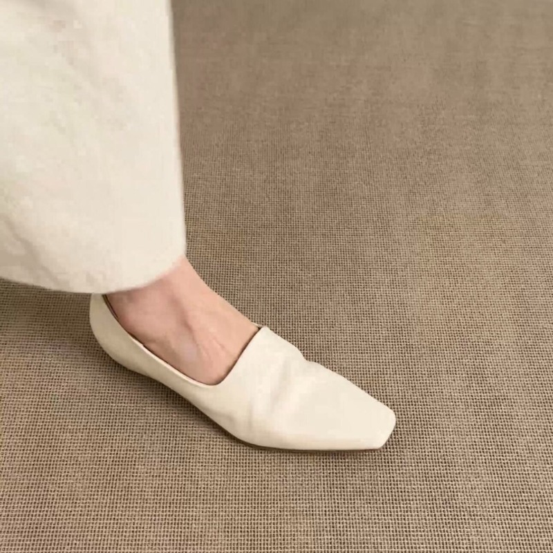 Sepatu Loafer Retro Wanita Mod - Pointed Toe Flat ulasan dan harga