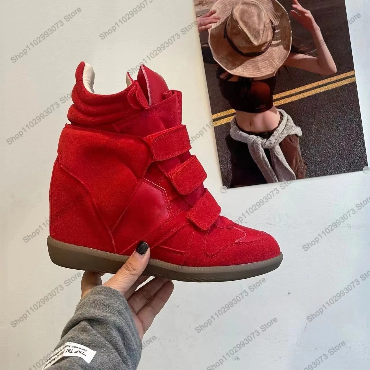 Sepatu Sneakers Wanita Hak Tin - Women Shoes Store ulasan dan harga