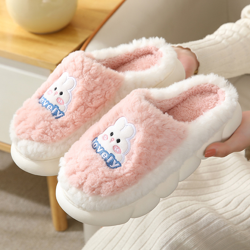 Sandal Rumah Wanita Musim Ding - Fluffy Fur Slipper ulasan dan harga